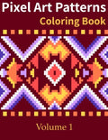 Pixel Art Patterns Coloring Book - Paperback