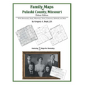 Family Maps of Pulaski County, Missouri - Paperback