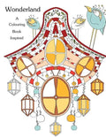 Coloring Book: Inspired: Wonderland: Stress Relieving Patterns - Paperback