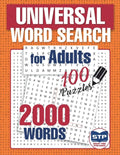 Universal Word Search for Adults: 100 Puzzles - Paperback