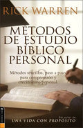 Métodos de Estudio Bíblico Personal: Métodos Sencillos, Paso a Paso Para Comprensión Y Crecimiento Personal - Paperback
