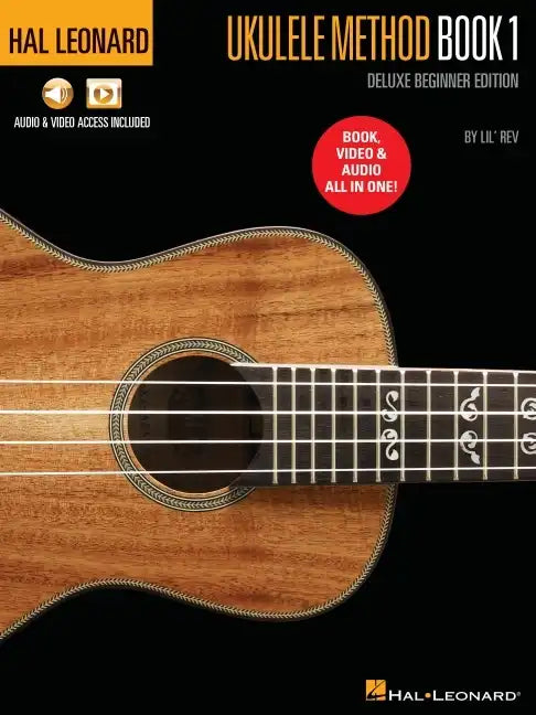 Hal Leonard Ukulele Method Deluxe Beginner Edition: Includes Book, Video and Audio All in One! - Paperback