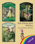 Sir Princess Petra Coloring Book - Paperback