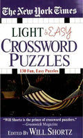 The New York Times Light and Easy Crossword Puzzles: 130 Fun, Easy Puzzles - Paperback