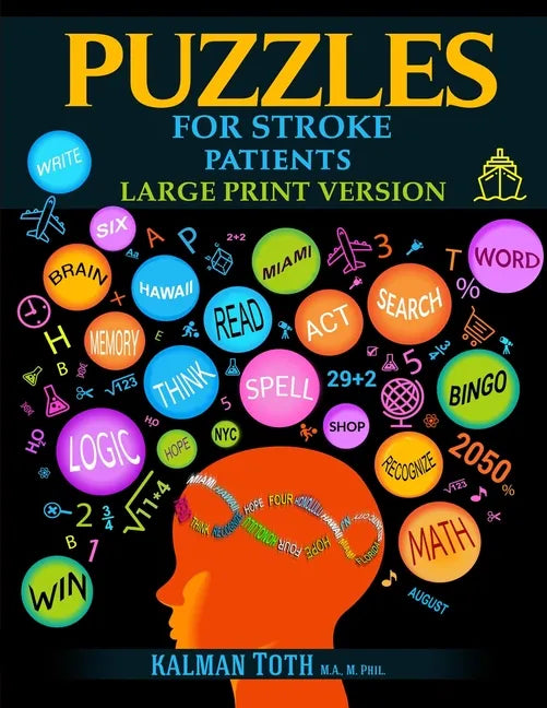 Puzzles for Stroke Patients: Large Print Version - Paperback