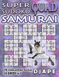 Super Quad Sudoku Samurai - Paperback