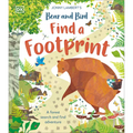 Jonny Lambert's Bear and Bird: Find a Footprint: A Woodland Search and Find Adventure - Hardcover