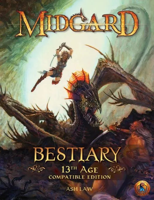 Midgard Bestiary (13th Age Compatible) - Paperback