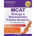 MCAT Biology & Biochemistry Practice Questions: High Yield MCAT Questions - Paperback