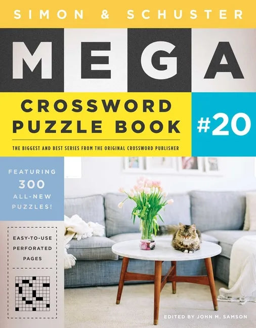 Simon & Schuster Mega Crossword Puzzle Book #20 - Paperback