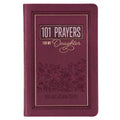 Gift Book 101 Prayers for My Daughter Faux Leather - Leather