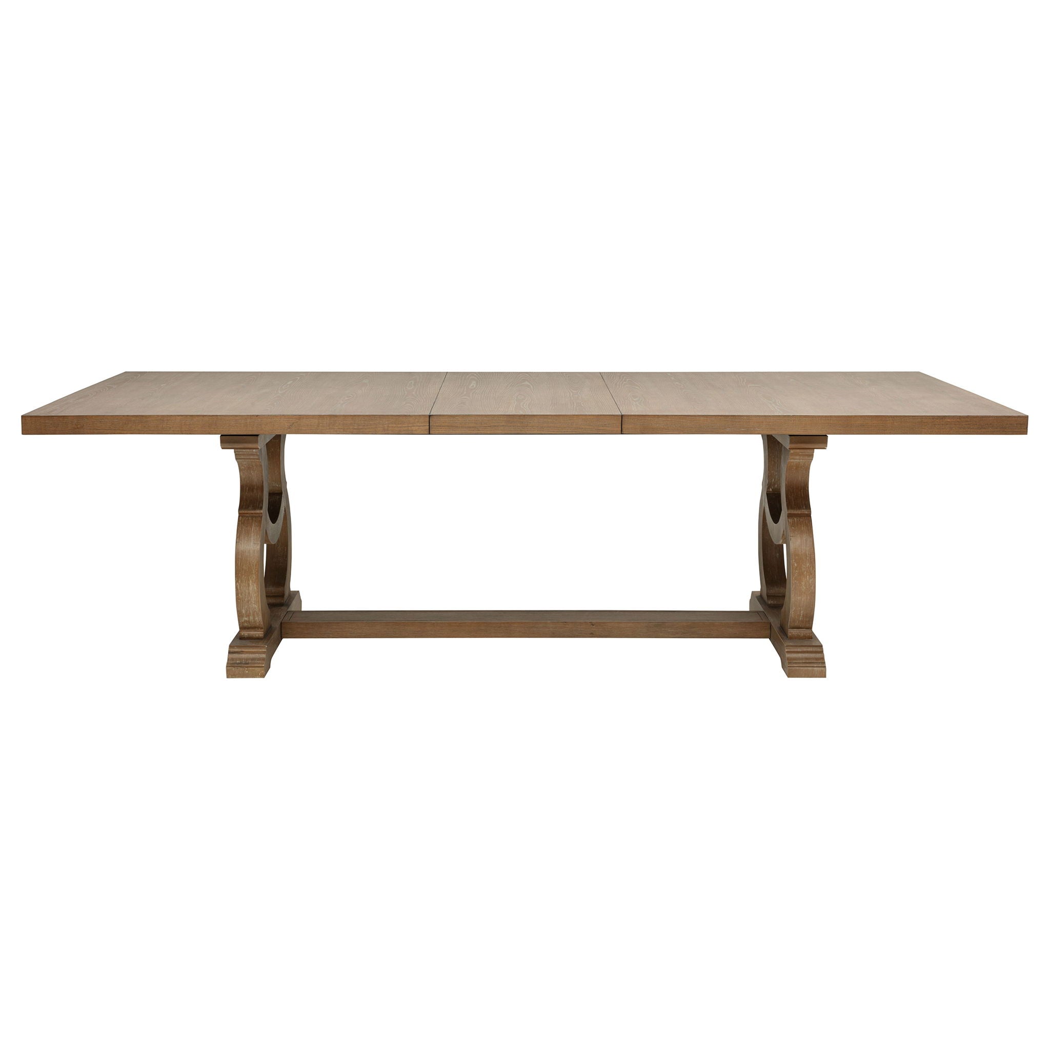 Brockway 104-inch Extension Leaf Dining Table Barley Brown