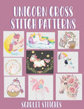 Unicorn Cross Stitch Patterns: 9 Stunning Cross Stitch Patterns - Paperback