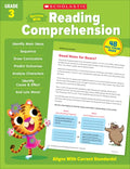 Scholastic Success with Reading Comprehension Grade 3 Workbook - Paperback