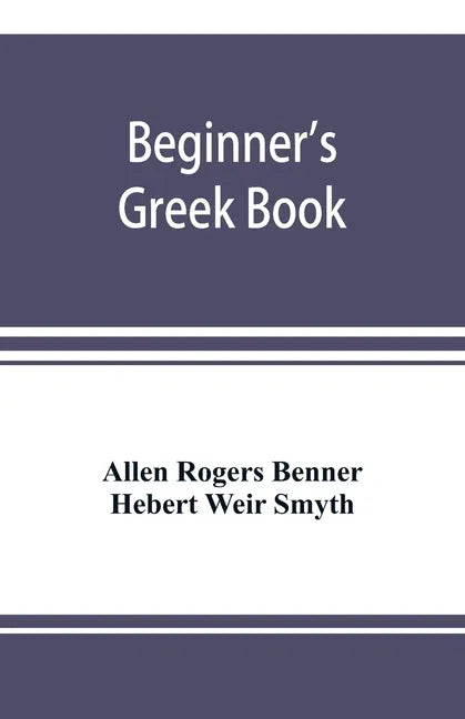 Beginner's Greek book - Paperback