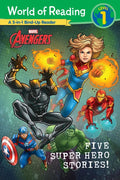 World of Reading: Five Super Hero Stories! - Paperback