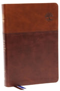 Nkjv, Matthew Henry Daily Devotional Bible, Leathersoft, Brown, Red Letter, Comfort Print: 366 Daily Devotions by Matthew Henry - Imitation Leather