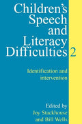 Children's Speech and Literacy Difficulties: Identification and Intervention - Paperback