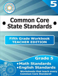 Fifth Grade Common Core Workbook - Teacher Edition - Paperback
