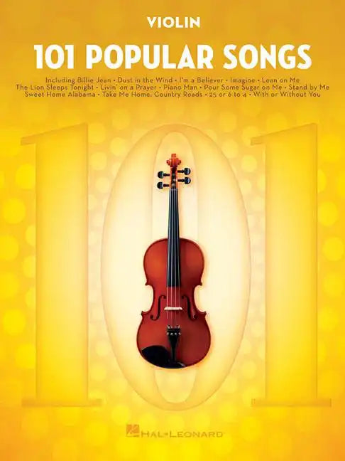 101 Popular Songs for Violin - Paperback