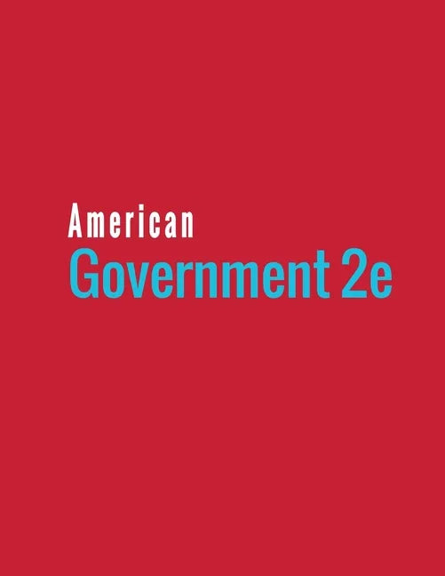 American Government 2e - Paperback