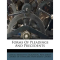 Forms Of Pleadings And Precedents - Paperback