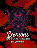 Demons: Draw & Color tattoo book for beginners (Tattoo books) - Paperback