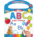 Active Minds Write-And-Erase Preschool ABC: Learn to Write - Board Book