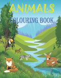 ANIMALS colouring book: ANIMALS colouring book: Colouring Books For Kids Awesome Animals: For Kids Aged 5+ - Paperback