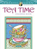 Creative Haven Tea Time Coloring Book - Paperback