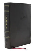 Nkjv, MacArthur Study Bible, 2nd Edition, Leathersoft, Black, Indexed, Comfort Print: Unleashing God's Truth One Verse at a Time - Imitation Leather