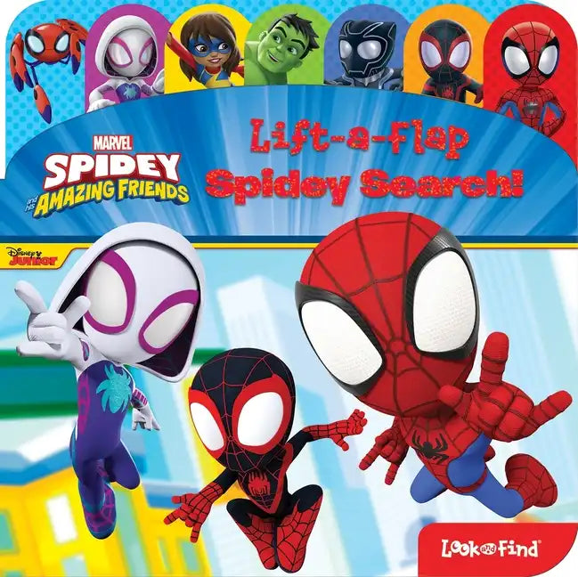 Spidey and His Amazing Friends: Spidey Search! Lift-A-Flap Look and Find - Board Book