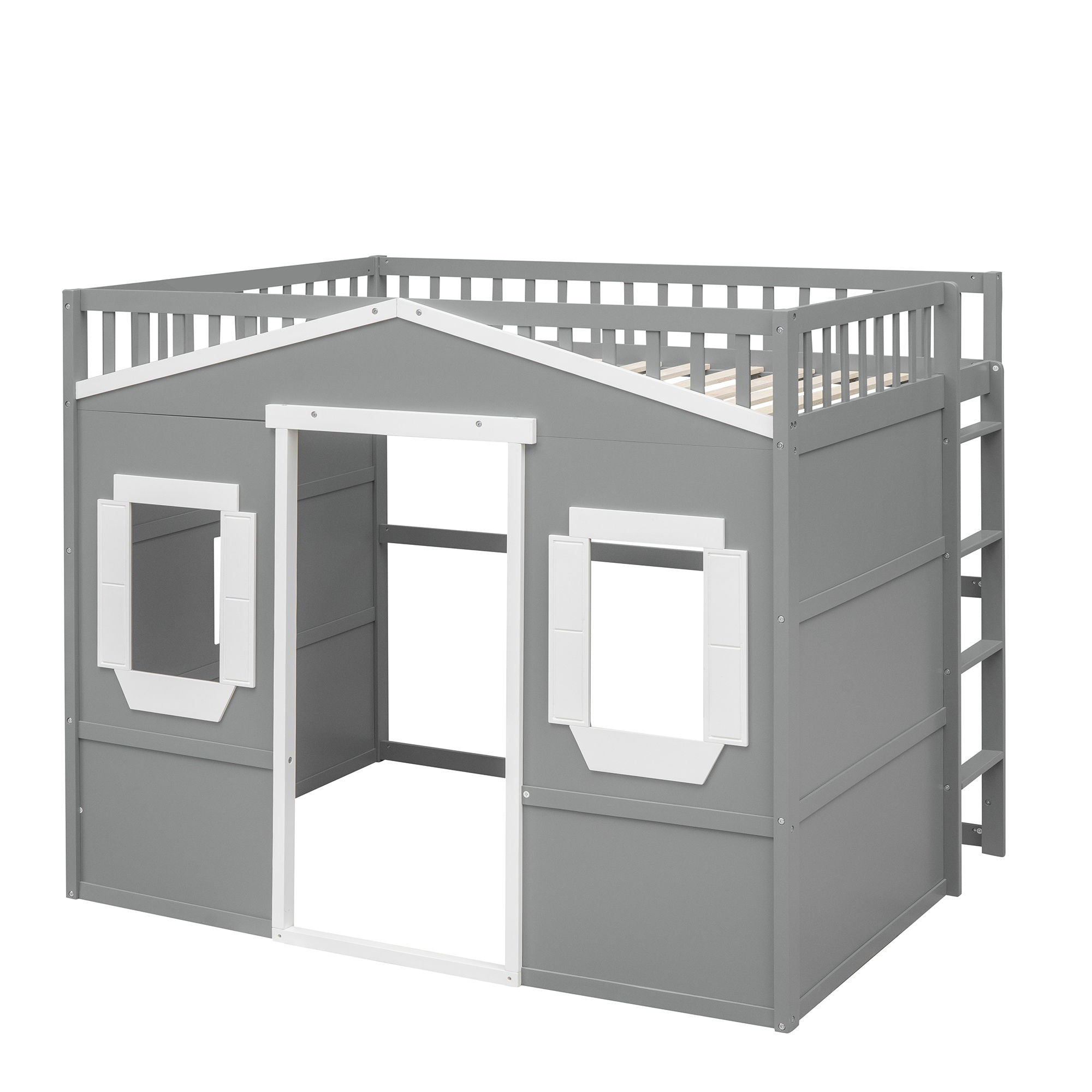 Elegant House Loft Bed With Ladder
