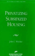 Privatizing Subsidized Housing - Paperback