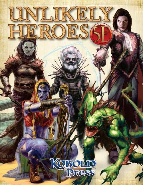 Unlikely Heroes for 5th Edition - Paperback