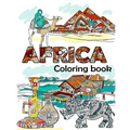 Africa Coloring Book: Adult Colouring Fun, Stress Relief Relaxation and Escape - Paperback