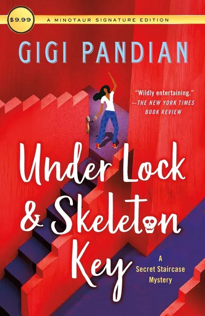 Under Lock & Skeleton Key: A Secret Staircase Mystery - Paperback