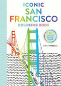 Iconic San Francisco Coloring Book - Paperback