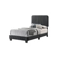 Channel Tufted Bed