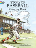 Story of Baseball Coloring Book - Paperback