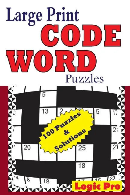 Large Print Code Word Puzzles - Paperback