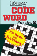 Easy CODE WORD Puzzles - Paperback