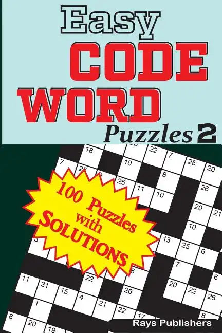 Easy CODE WORD Puzzles - Paperback