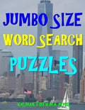 Jumbo Size Word Search Puzzles: 133 EXTRA LARGE PRINT Entertaining Puzzles - Paperback