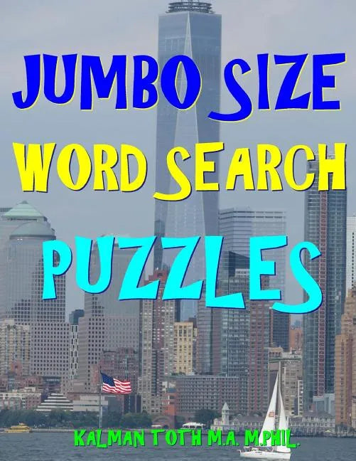 Jumbo Size Word Search Puzzles: 133 EXTRA LARGE PRINT Entertaining Puzzles - Paperback