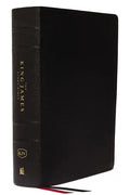 The King James Study Bible, Genuine Leather, Black, Indexed, Full-Color Edition - Leather