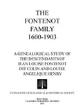 The Fontenot Family 1600-1903 - Paperback