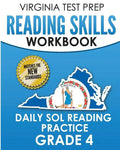 VIRGINIA TEST PREP Reading Skills Workbook Daily SOL Reading Practice Grade 4: Preparation for the SOL Reading Tests - Paperback