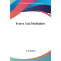 Prayer And Meditation - Paperback