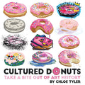 Cultured Donuts: Take a Bite Out of Art History - Hardcover